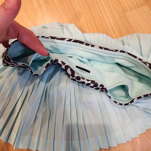 Lululemon Pleat To Street Skirt II Tranquil Blue 5 Pockets Size 4 Tennis Skort - Picture 12 of 16